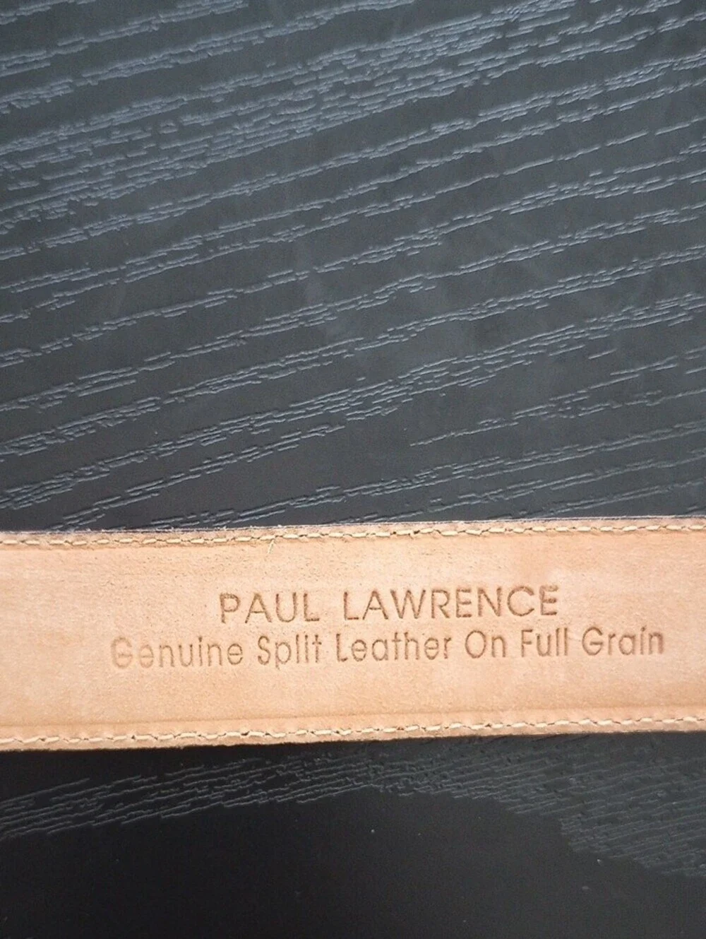 Black Genuine Leather Belt with Golden Buckle Croc-embossed Italy Made